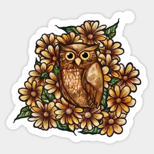 Cute Owl Sticker